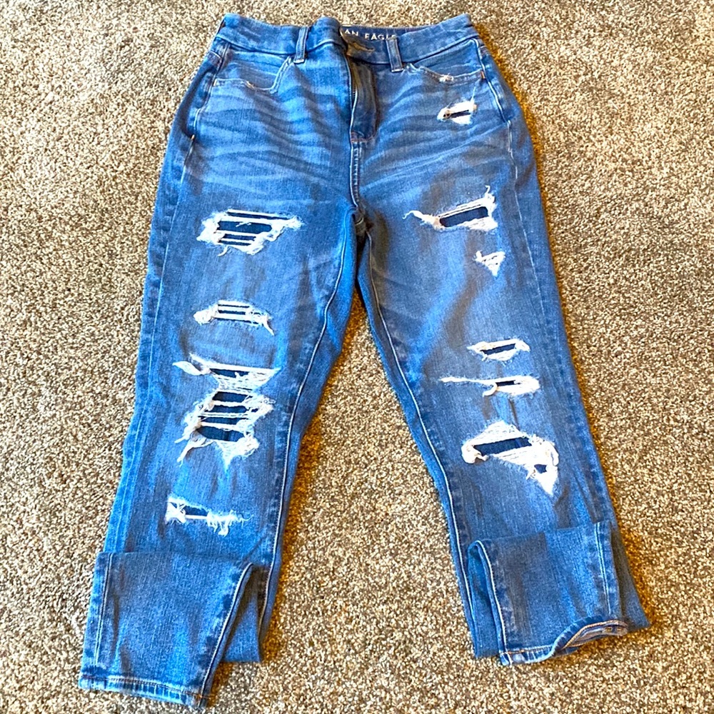 Good condition American eagle dream jean blue